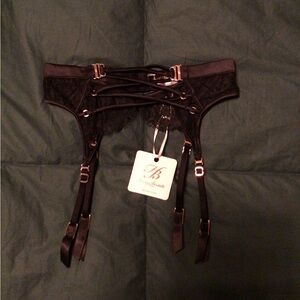 Honey Birdette Tessa Garter Belt